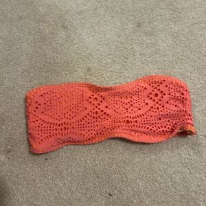 dELiA*s Pink and Orange Lace Bandeau